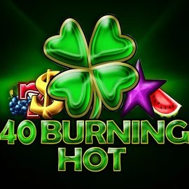 40 Burning Hot slot icon by Amusnet Interactive, available at Felicebet Casino