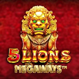 Official Slots logo: 5 Lions Megaways by Pragmatic Play at Felicebet Casino