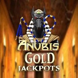 Anubis Gold Jackpots logo by Inspired Gaming at Felicebet Casino