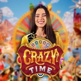 Crazy Time by Evolution, showcased at felice-bet.it.com – game logo