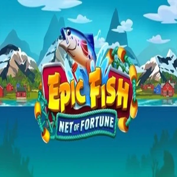 Slots logo of Epic Fish Net of Fortune from Quickspin at Felicebet Casino
