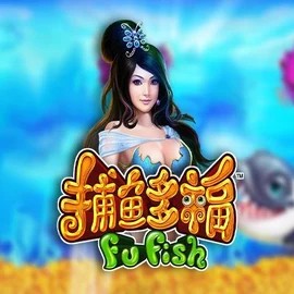 Fu Fish online game logo by Skywind Group on felice-bet.it.com