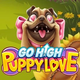 Official Slots logo: Go High Puppy Love by RubyPlay at Felicebet Casino