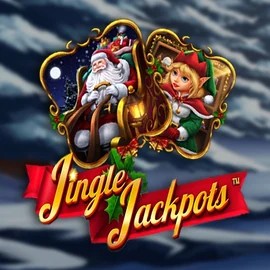 Jingle Jackpots logo by Dragon Gaming at Felicebet Casino