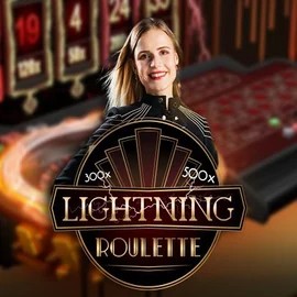 Lightning Roulette logo – Live Casino by Evolution at Felicebet Casino