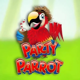 Official Slots logo: Party Parrot by Rival at Felicebet Casino