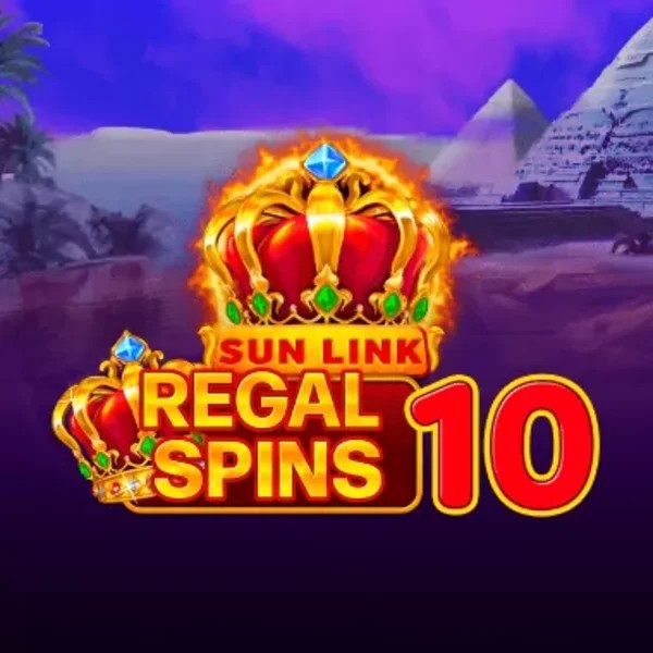 Regal Spins 10 online game logo by PatePlay on felice-bet.it.com