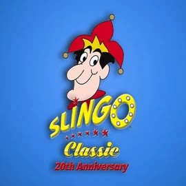 Slingo Classic 20th Anniversary slot logo by Slingo at Felicebet Casino