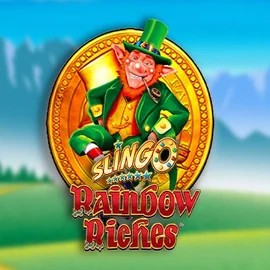 Slingo Rainbow Riches slot visual from Gaming Realms available on felice-bet.it.com