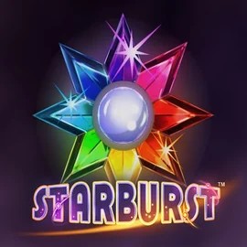 Starburst logo – Slots by NetEnt at Felicebet Casino